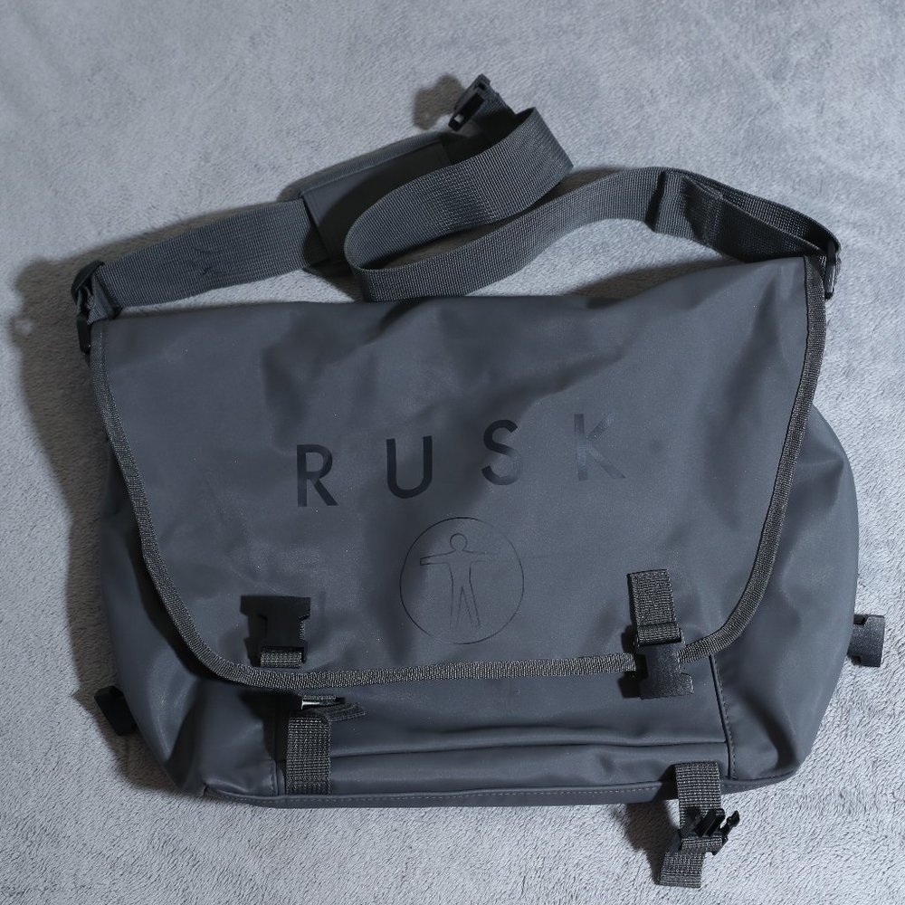 Rusk Large Grey Shoulder/Laptop Bag